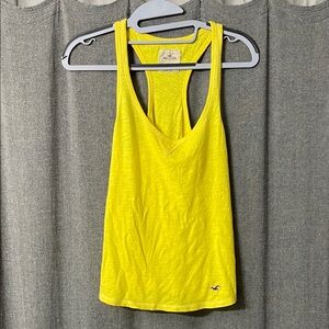 Hollister Bright Yellow Women's Tank Top